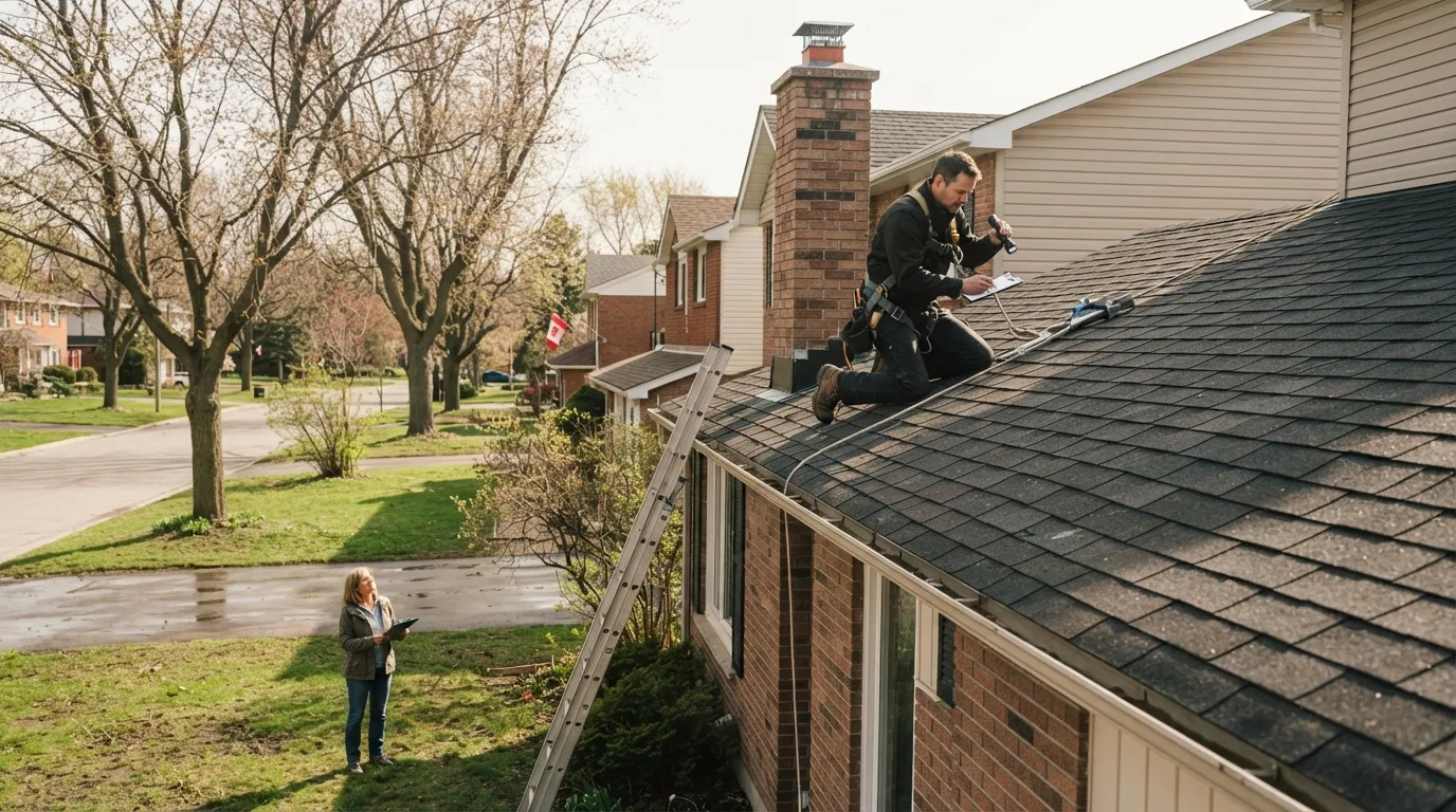 Post-Winter Roof Inspection Checklist